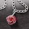 Red Austrian Crystal Rose Charm by Bead Landing™